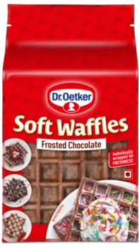Dr. Oetker Soft Waffles Frosted Chocolate 250g