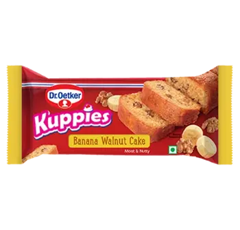 Dr. Oetker Banana Walnut Cake 125g