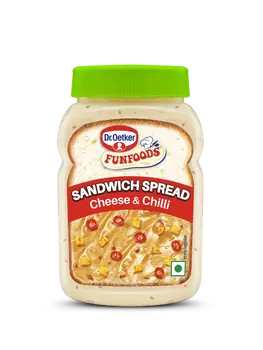 Dr. Oetker Sandwich Spread Veg Cheese & Chilli 250g