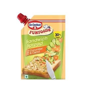Dr. Oetker Sandwich Spread Veg Cucumber & Carrot 100g