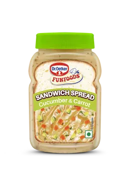Dr. Oetker Sandwich Spread Veg Cucumber & Carrot 250g