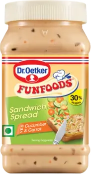 Dr. Oetker Sandwich Spread Veg Cucumber & Carrot 250g