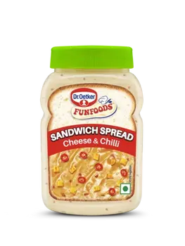 Dr. Oetker Sandwich Spread Veg Cheese & Chilli 250g