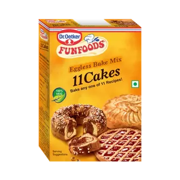Dr. Oetker Eggless Cake Mix 11 Cakes 250g