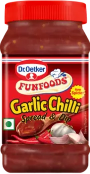 Dr. Oetker Garlic Chilli Spread & Dip 250g