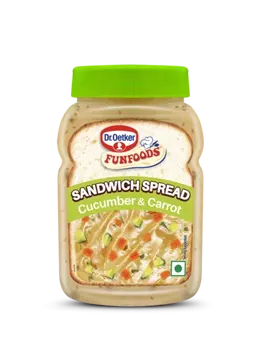 Dr. Oetker Sandwich Spread Veg Cucumber & Carrot 250g
