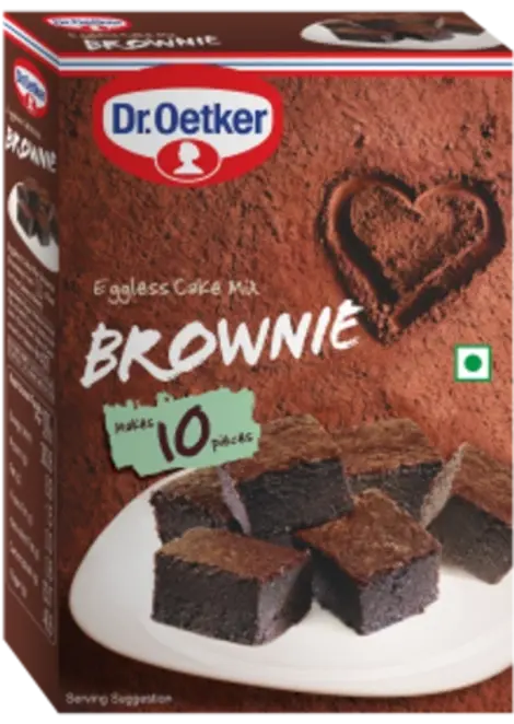 Dr. Oetker Eggless Cake Mix Brownie 250g