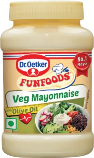 Dr. Oetker Veg Mayonnaise Olive Oil 250g