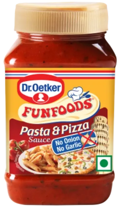 Dr. Oetker Pasta Pizza Sauce - No Onion No Garlic 325g