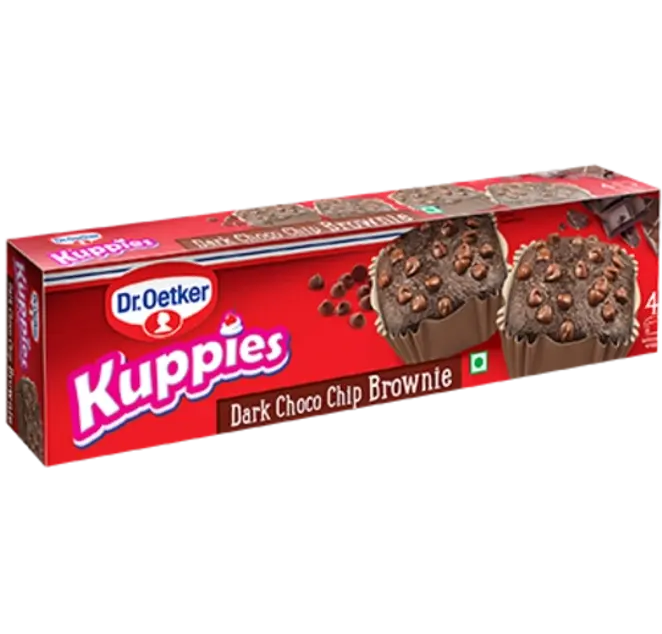 Dr. Oetker Dark Choco Chip Brownie 148g