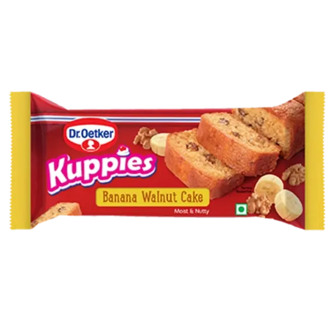 Dr. Oetker Banana Walnut Cake 125g