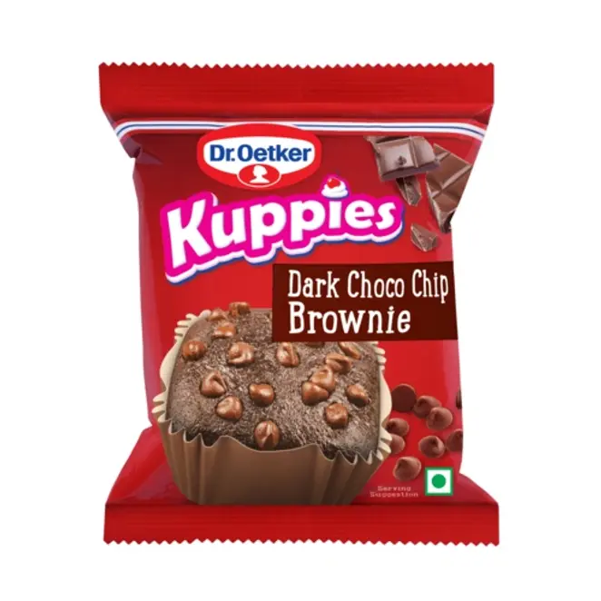 Dr. Oetker Dark Choco Chip Brownie 37g