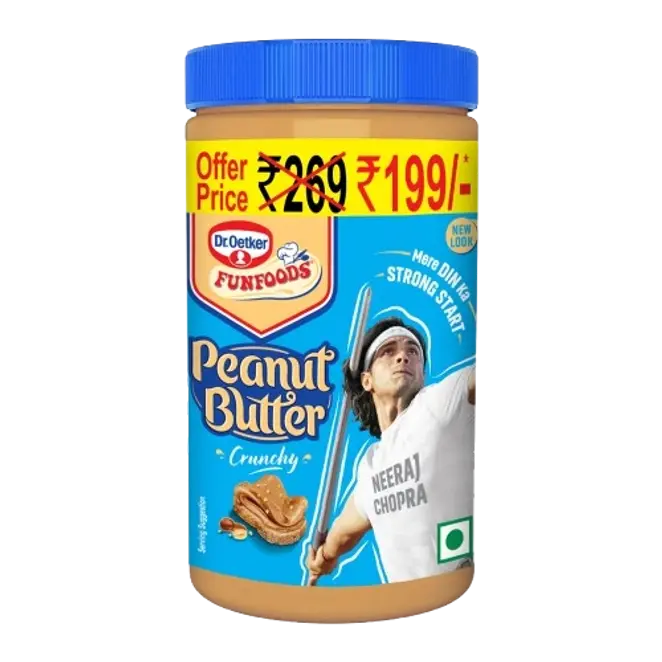 Dr. Oetker Peanut Butter Crunchy 750g