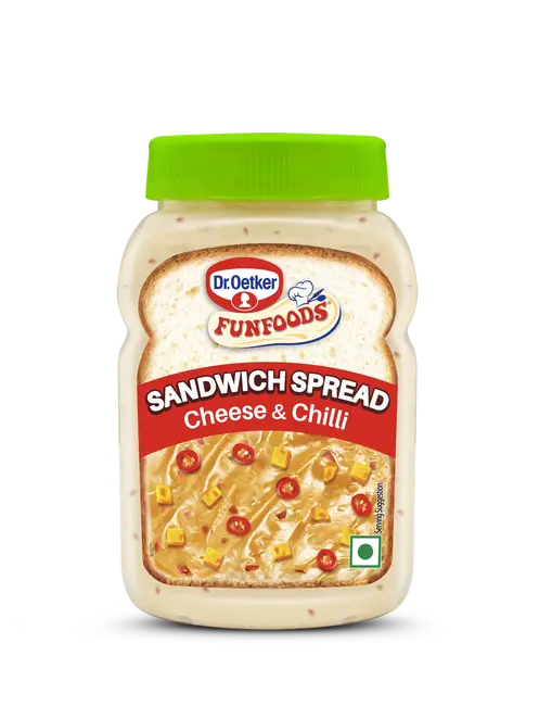 Dr. Oetker Sandwich Spread Veg Cheese & Chilli 250g