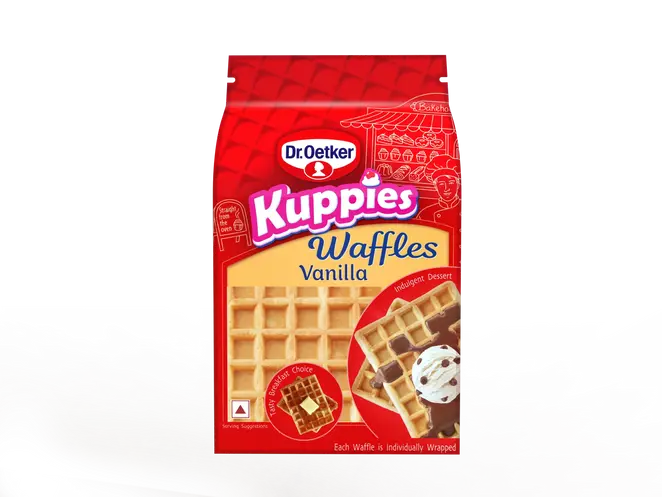 Dr. Oetker Soft Waffles Vanilla 250g