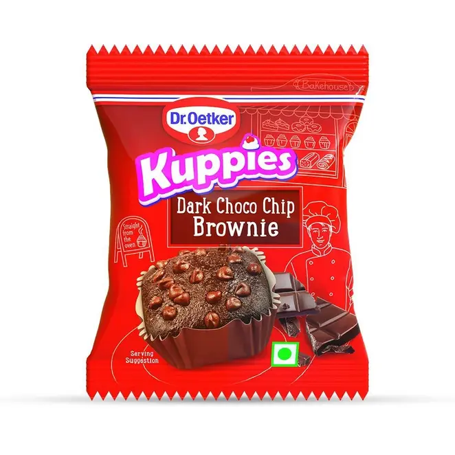 Dr. Oetker Dark Choco Chip Brownie 37g
