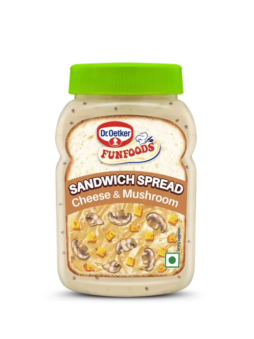 Dr. Oetker Cheese and Mushroom Sandwich Spread 