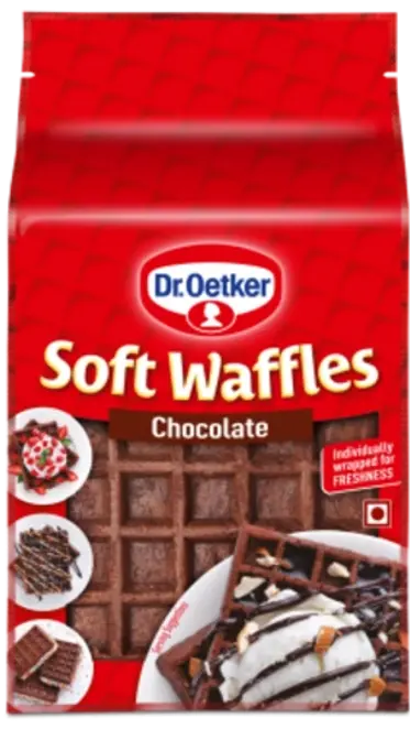 Dr. Oetker Soft Waffles Chocolate 250g