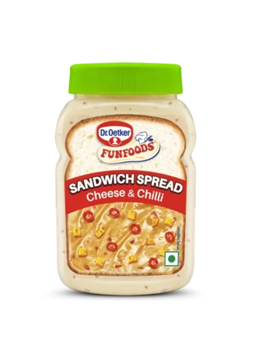Dr. Oetker Sandwich Spread Veg Cheese & Chilli 250g