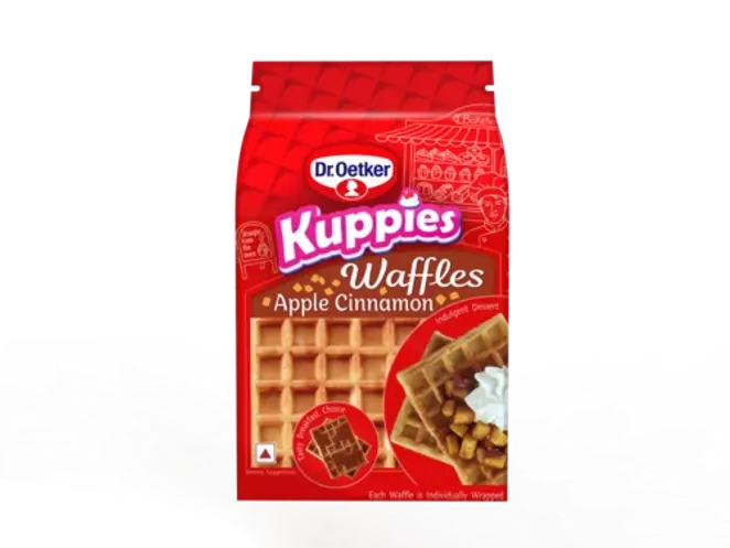 Dr. Oetker Soft Waffles Cinnamon Sugar 250g