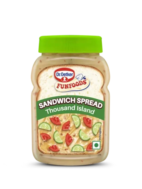 Dr. Oetker Sandwich Spread Veg Thousand Island 250g