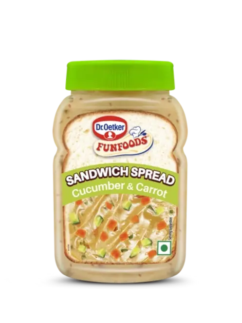Dr. Oetker Sandwich Spread Veg Cucumber & Carrot 250g