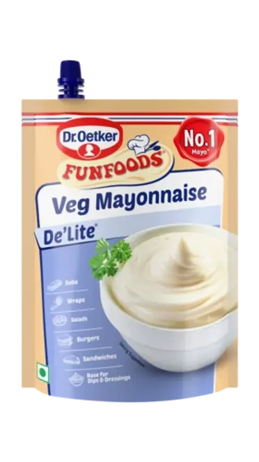 Dr. Oetker Veg mayonnaise De'lite 800g