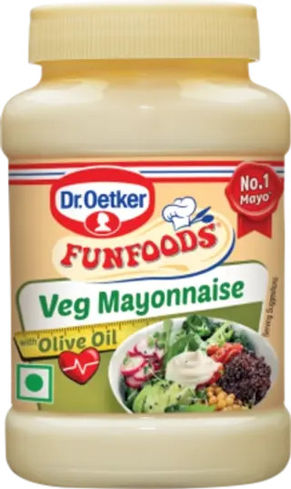 Dr. Oetker FunFoods Veg Mayonnaise Olive Oil (4 tbsp)