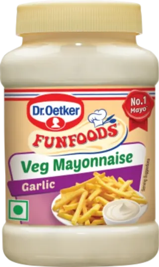 Dr. Oetker FunFoods Veg Mayonnaise Garlic