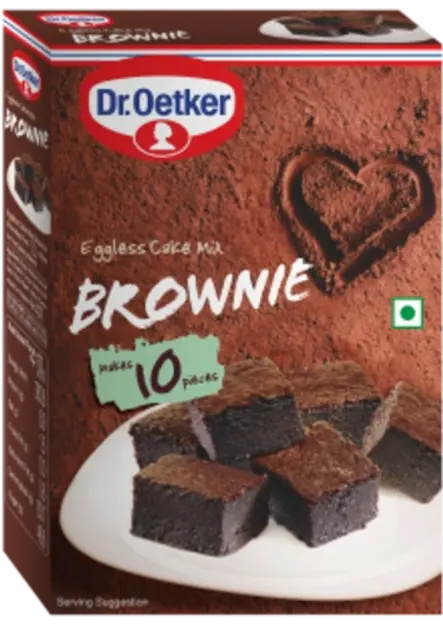 Dr. Oetker Eggless Cake Mix Brownie