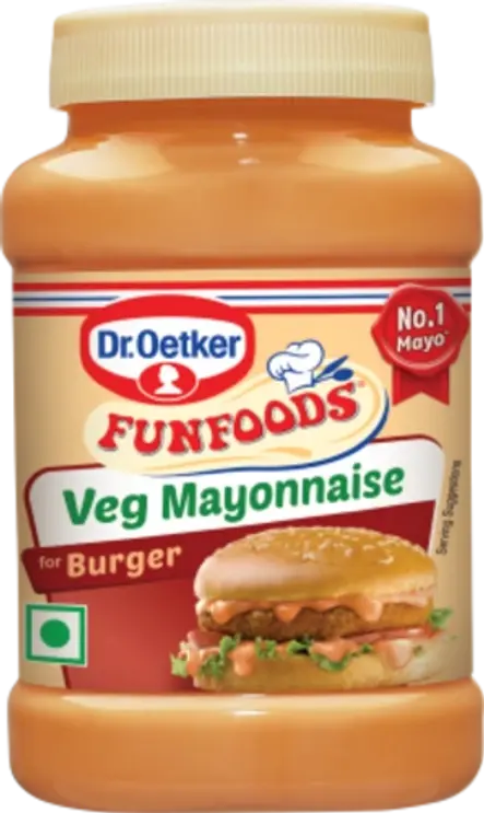 Dr. Oetker FunFoods Veg Mayonnaise for Burger