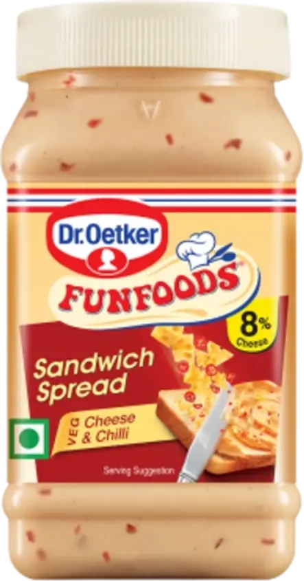 Dr. Oetker FunFoods Sandwich Spread Veg Cheese & Chilli