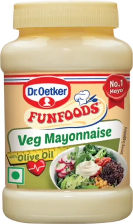 Dr. Oetker FunFoods Veg Mayonnaise Olive Oil (4 tbsp)