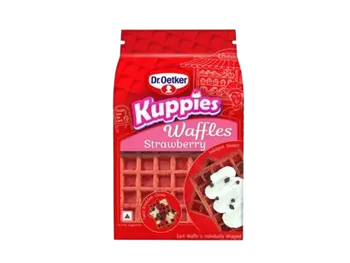 Dr. Oetker Strawberry waffles 180g