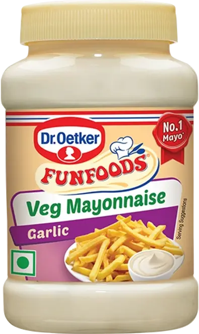 Dr. Oetker Veg Garlic Mayonnaise 250g