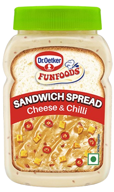 Dr. Oetker Sandwich Spread Cheese and Chilli 225g