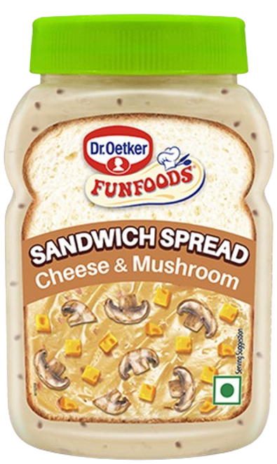 Dr. Oetker Sandwich Spread Mushroom and Cheese 225g