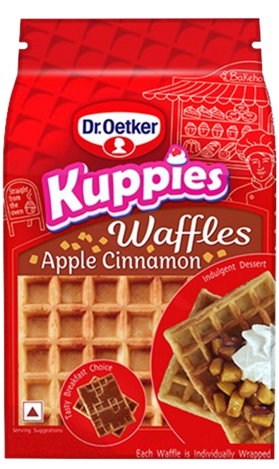 Dr. Oetker Apple Cinnamon Waffles 180g