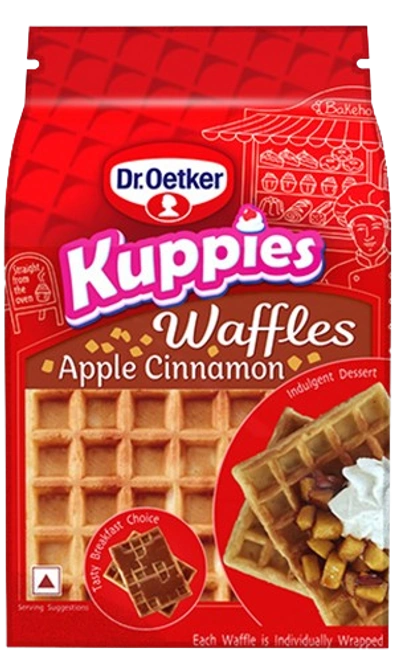 Dr. Oetker Apple Cinnamon Waffles 180g