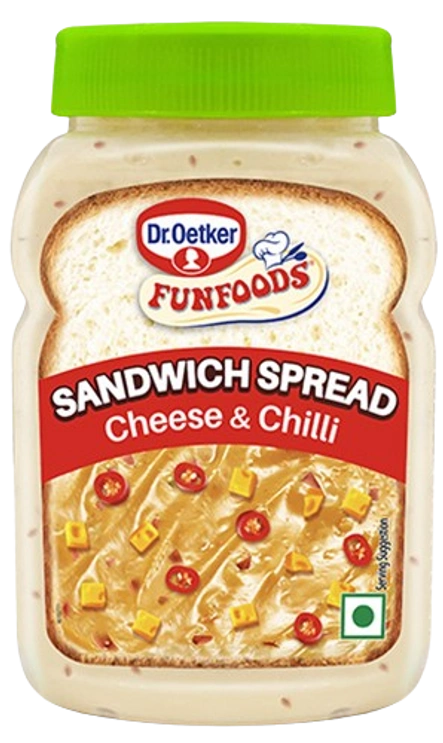 Dr. Oetker FunFoods Sandwich Spread Veg Cheese & Chilli
