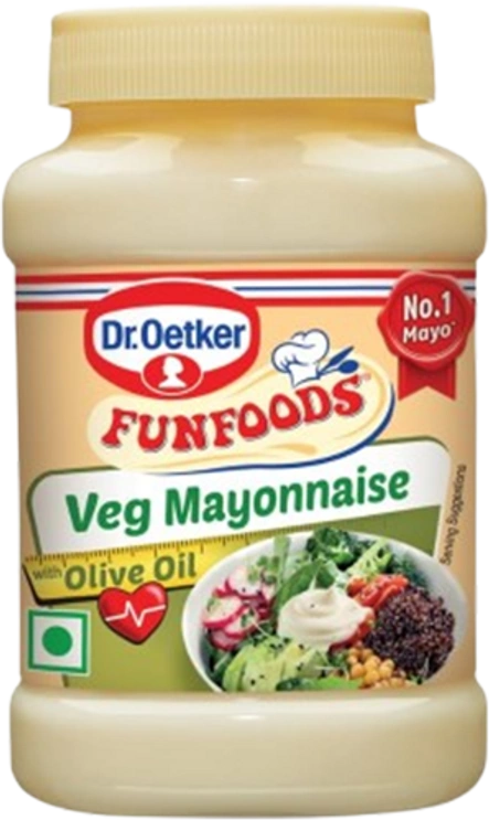 Dr. Oetker FunFoods Veg Mayonnaise Olive Oil (4 tbsp)