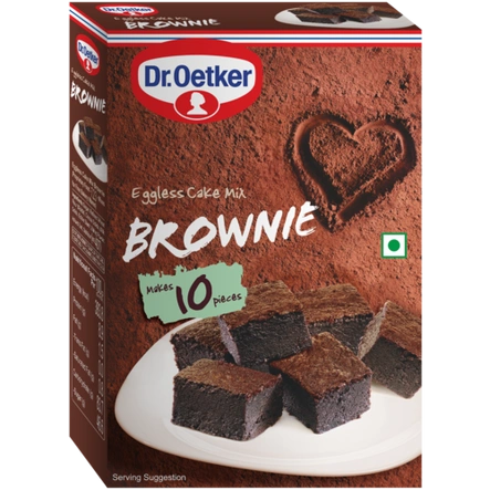 Dr. Oetker Eggless Cake Mix Brownie