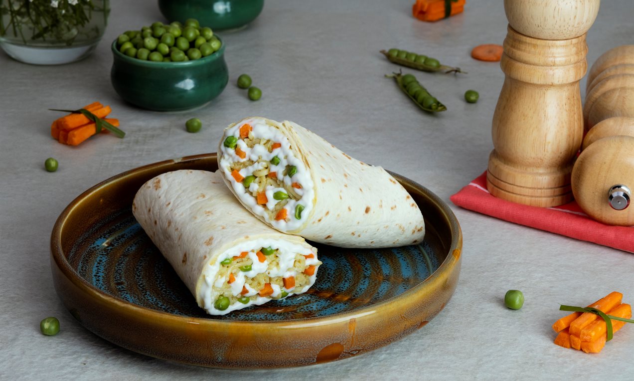 Creamy Noodle Wrap Recipe | Dr. Oetker